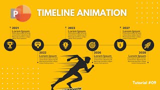 Timeline Animation in PowerPoint Tutorial #09 #CreativeBinder