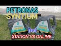 perbandingan petronas syntium 800 beli di stesen minyak dengan beli dalam talian