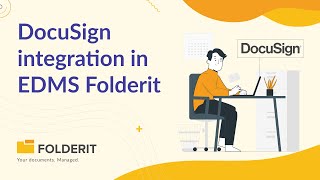 DocuSign integration in EDMS Folderit