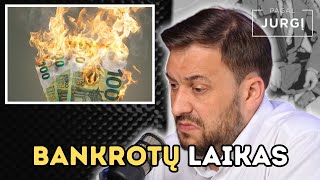 Verslolaidė #06: Brangūs pinigai, neefektyvus darbas, stojanti ekonomika, kas toliau? Bankrotas?!