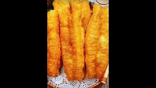 Deep-Fried Dough Sticks | You Tiao | Chinese Popular Breakfast |  油条 | #shorts