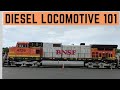 Diesel 101 - How DIESEL LOCOMOTIVES Work! [10 Levels]