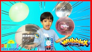 Ryan plays WUBBLEX ANTI GRAVITY BALL Toys Balloons for kids