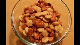 Spicy Chicken Crackers - Easy DIY Snack