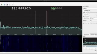 Listening to 80 meters on Linux using GQRX and RTL-SDR with an upconverter.