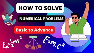 How to solve numerical in physics|| Unlock The Secrets To Solving Numerical Problems Like A Pro! 🧠💡