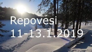 Talvivaellus Repovedellä