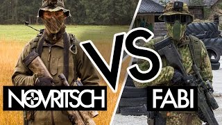 NOVRITSCH vs. SNIPERBUDDY FABI | Airsoft Sniper Duel
