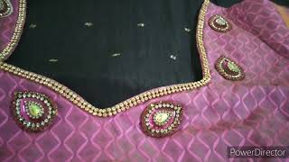 stitched blouse creative designs நம்ம நம்ம பிளவுஸ்க்கு நாமலே எப்படி டிசைன் பன்னலாம் .