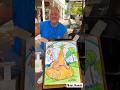 He said “it’s like I’m looking in a mirror” #art #hawaii #caricature #maui #lahaina #artist