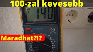 100-zal kevesebb... Maradhat?!?  (pillanatfelvétel felirattal)