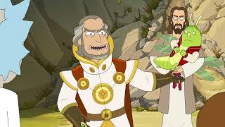 Rick and Morty. Season 6. Episode 7. Jezus being Jezus. Remember Story Train?