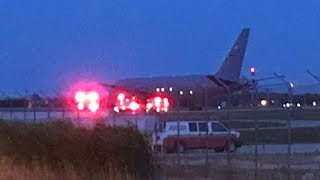 Military plane makes emergency landing at Milwaukee airport