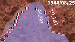 “The Liberation of Paris — Day by Day” Using Google Earth