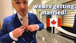 We’re planning a wedding in Canada! (in less than two weeks) 😮 🇨🇦