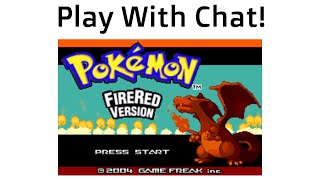 🔴 Play Pokemon FireRed using Live Chat! (Beta v2.0) [READ DESCRIPTION BEFORE PLAYING]