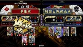 ｱｸﾞﾚｯｼﾌﾞ禰々ちゃん！19 (vs 鉄血雄武) 24国【戦国大戦2.01A】