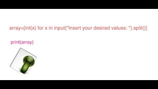 Python basics: Lists, Array, For loops in One line (Part 2)