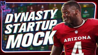 LIVE 2026 DYNASTY STARTUP MOCK DRAFT (SFTEP) - Dynasty Fantasy Football