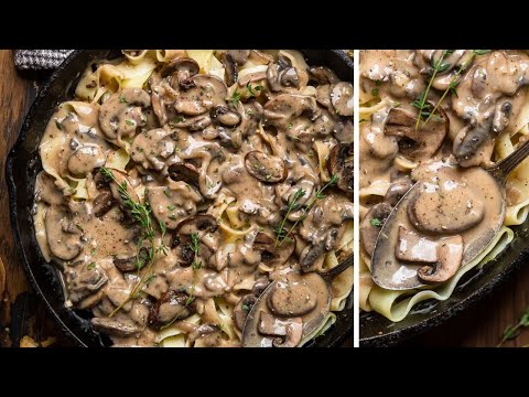 Vegan Mushroom Stroganoff Recipe