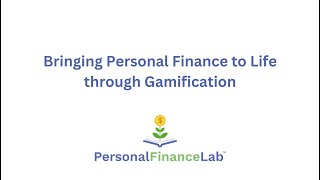 PersonalFinanceLab Overview