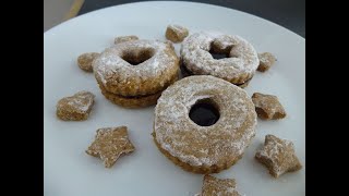 Vegan Linzer Cookies - Healthy - Yummy