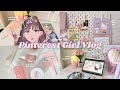 Pinterest girl vlog 🎀| productive, kbeauty morning routine, kpop concert, what I eat, desk aesthetic