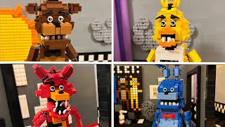 LEGO Five Nights At Freddy’s | FREDDY vs BONNIE vs CHICA vs FOXY
