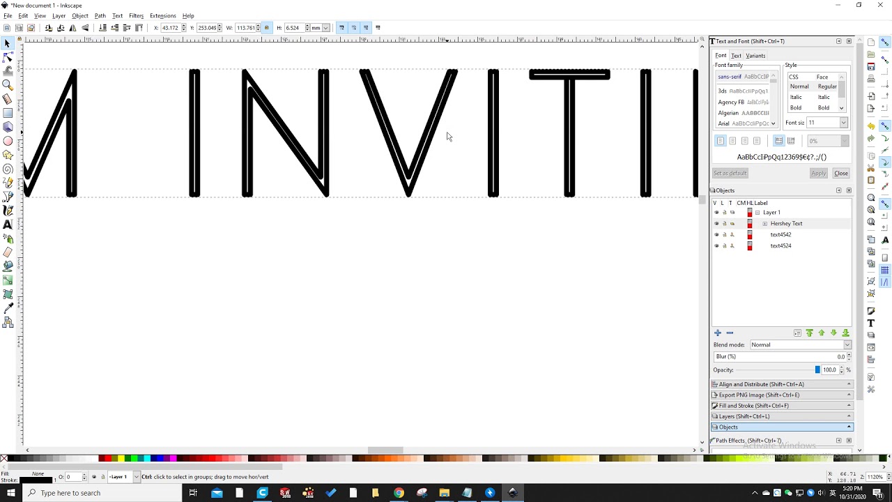 Inkscape Drawing Lines Vivamaio