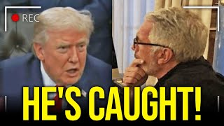 Trump PANICS After CONFRONTED with Epstein Pics!