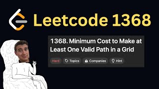 Daily LeetCode Challenge (Day 186): Minimum Cost to Make at Least One Valid Path in a Grid