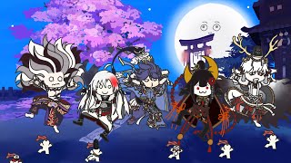 [Onmyoji] Communication break dance (東方ボスラッシュ) (Eng Sub)