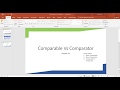 Java Collections - ComparableVsComparator