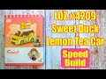 LOZ Sweet Duck Lemon Tea Car #4209 | 260 Pieces | Speed Build