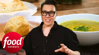 Gok Cooks A Delicious Spiced Lentil Soup \u0026 Baked Johnny Cakes | Gok Wan's Easy Asian