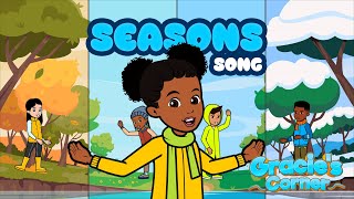 Seasons Song | Learning Seasons with Gracie’s Corner | Nursery Rhymes + Kids Songs