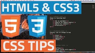 HTML5 and CSS3 beginner tutorial 14 - CSS tips