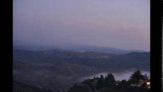 fog rolling in to carmel valley