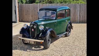 1936 Austin 7 Ruby walkround