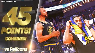Steph Curry & Jordan Poole Full Highlights vs Pelicans ● 45 POINTS COMBINED! ● 05.11.21 ●  60 FPS