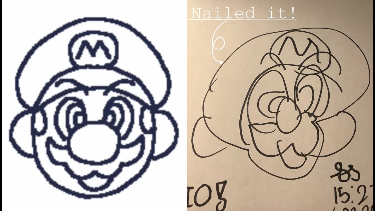 The Mario Drawing Song Youtube