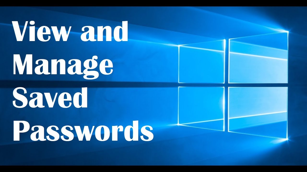 Microsoft Edge Saved Passwords Manage In Windows 10