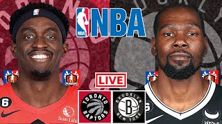 Toronto Raptors vs Brooklyn Nets | NBA Live Scoreboard 2022 | Jimby Sports