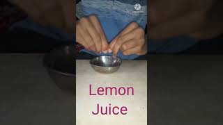 Baking soda and lemon juice reaction || Why a candle extinguishes || science Verse