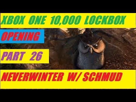 Xbox One 10,000 Lock Box Open Day 26 Neverwinter With Schmudthedarth Xbox One 10,000 Lock Box Open Day 26 Neverwinter With Schmudthedarth
