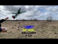 aeroclass hobby kingcobra p 63 pretty polly arf 1 12 airplane handheld takeoff