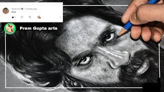 allu arjun line drawing||pushpa drawing||How to draw pushpa|| pushpa movie