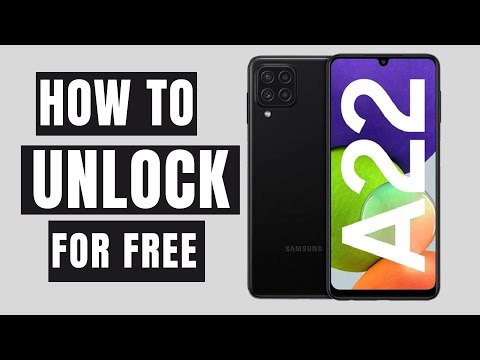 How to unlock Samsung Galaxy A22 FREE