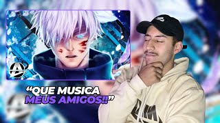 REAGINDO | Desabafo: Satoru Gojo | Últimas Palavras | Feat: ‪Gabriel Rodrigues | AniRap (One React)