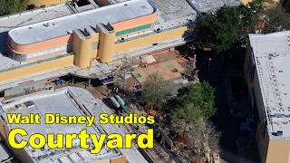 Development of The Walt Disney Studios Courtyard